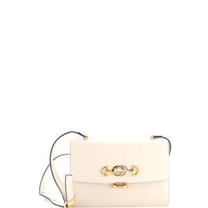 Gucci Small Zumi Flap Shoulder Bag Leather
